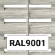 RAL 9001